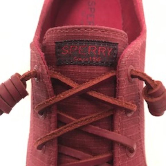 Sperry Top-Sider Crest Vibe Casual Shoes in Cotton Rip Pink - Picture 4 of 16